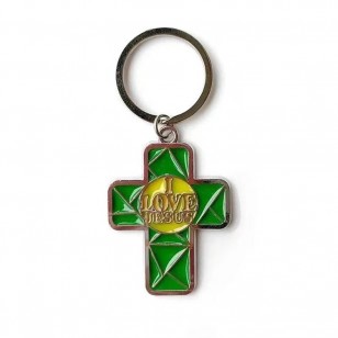 十字架鑰匙扣丨合金琺瑯工藝