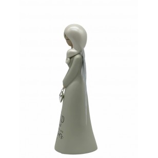 175mm Angel Figurine : THE LORD your God will be with you wherever you go