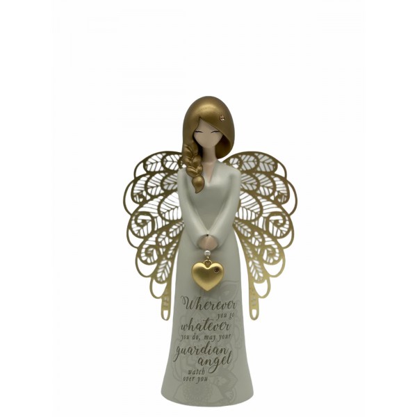 175mm Angel Figurine : Wherever you go, whatever you do, may your guardian angel watch over you
