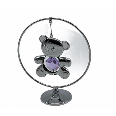 Pocket - Teddy Bear – Mobile Free Stand-blue