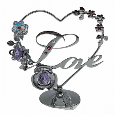 Love Word - Mini Heart Shape with Flower Stand