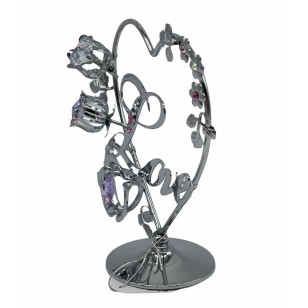 Love Word - Mini Heart Shape with Flower Stand