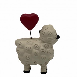 Polyresin Sheep - God loves you always