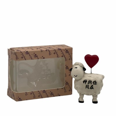 Polyresin Sheep - 神與你同在