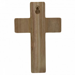 跟隨桐木十字架牆壁裝飾品挂件-唯有耶穌