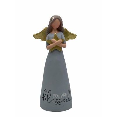 你是被祝福的/天使樹脂桌飾擺件聖誕禮物祝福禮品