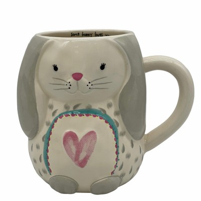 彩繪免子陶瓷杯 natural life產品